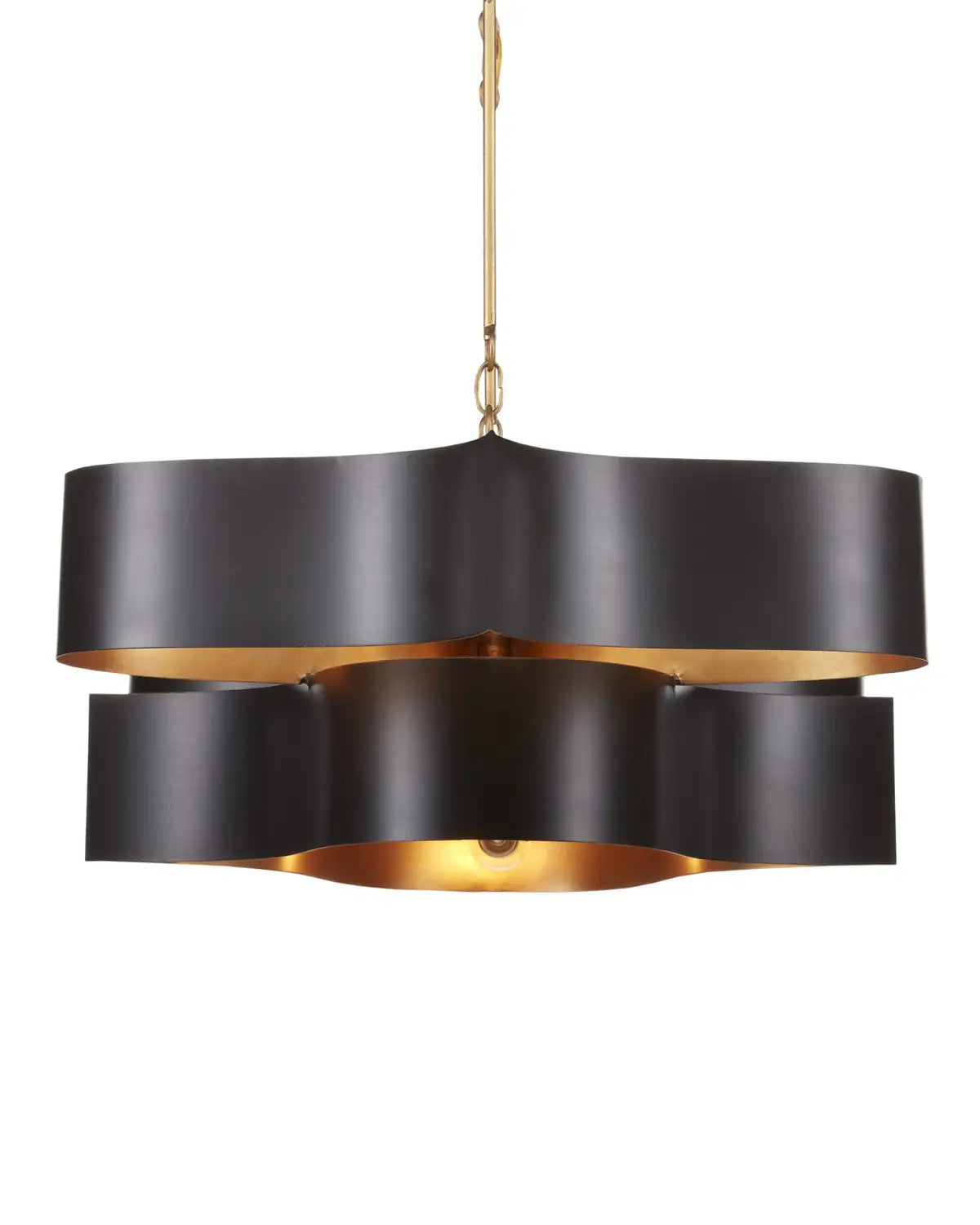 CURREY & COMPANY, GRAND LOTUS OVAL CHANDELIER, CHANDELIER LIGHT