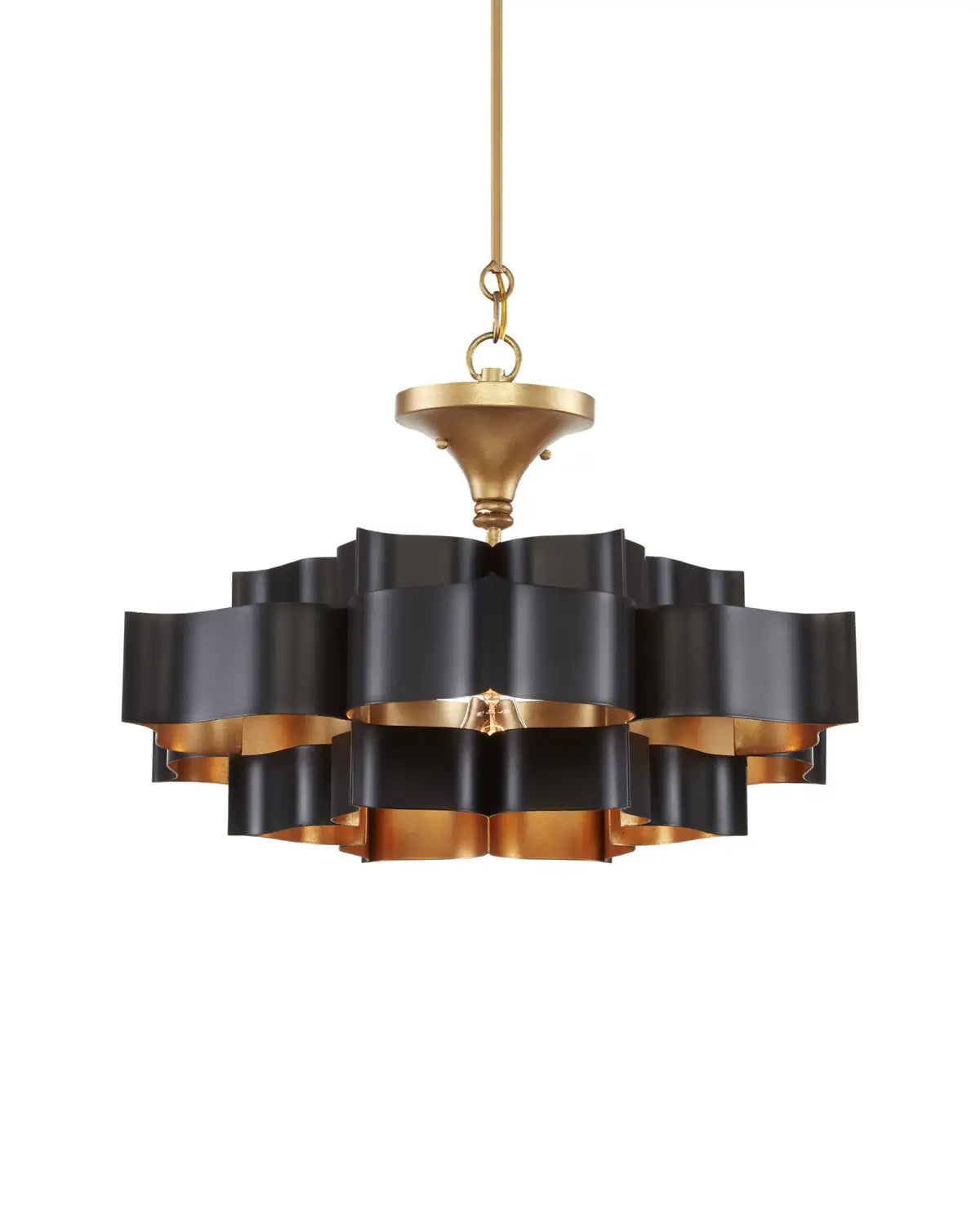 CURREY & COMPANY, GRAND LOTUS CHANDELIER, CHANDELIER LIGHT