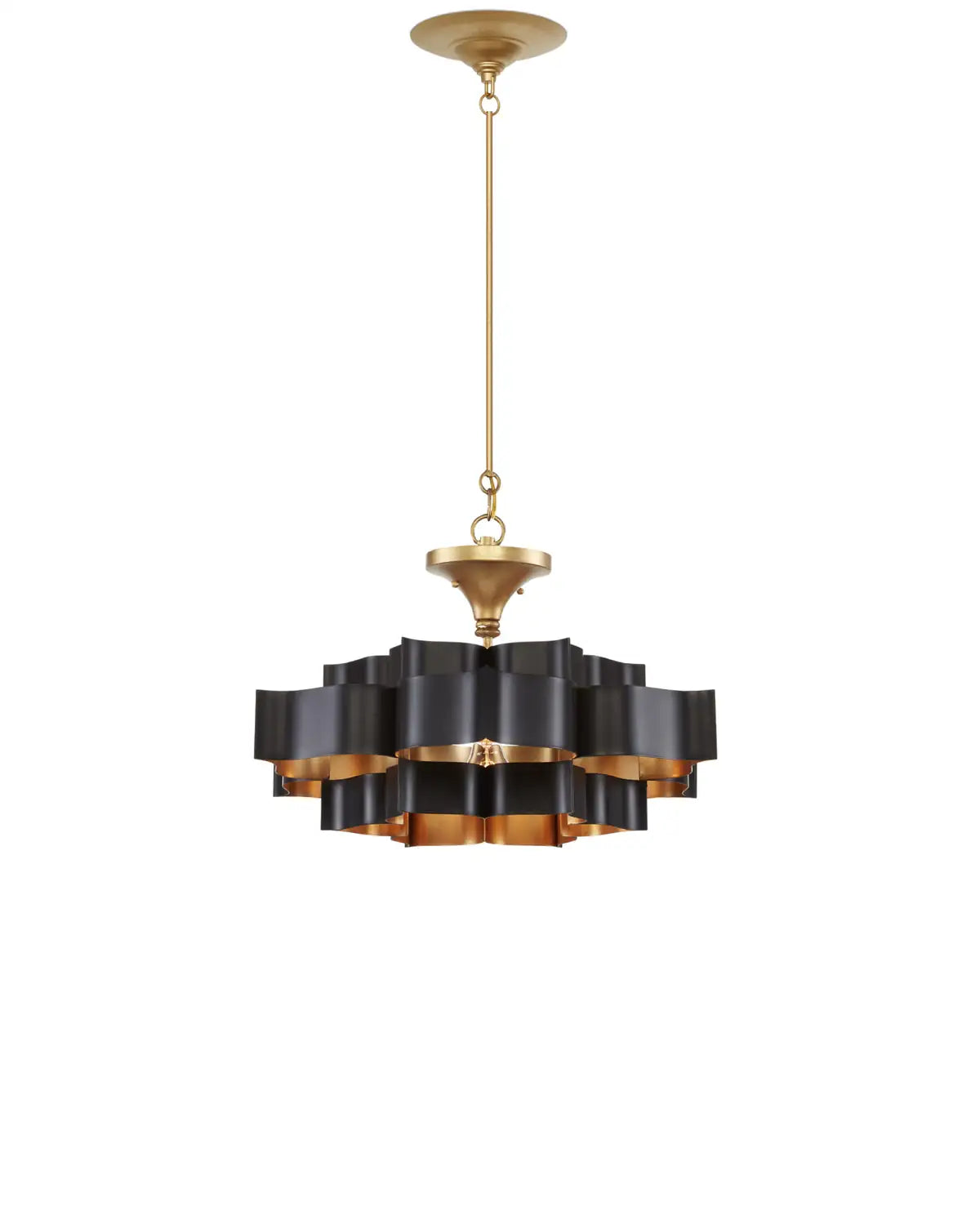 CURREY & COMPANY, GRAND LOTUS CHANDELIER, CHANDELIER LIGHT