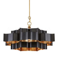 CURREY & COMPANY, GRAND LOTUS CHANDELIER, CHANDELIER LIGHT
