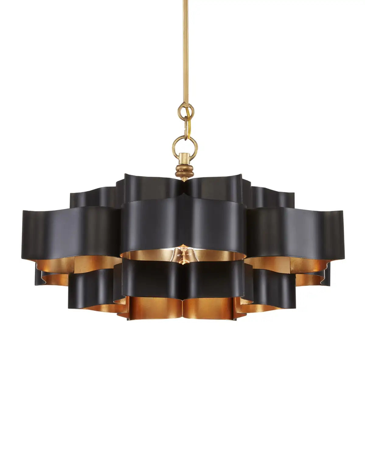 CURREY & COMPANY, GRAND LOTUS CHANDELIER, CHANDELIER LIGHT