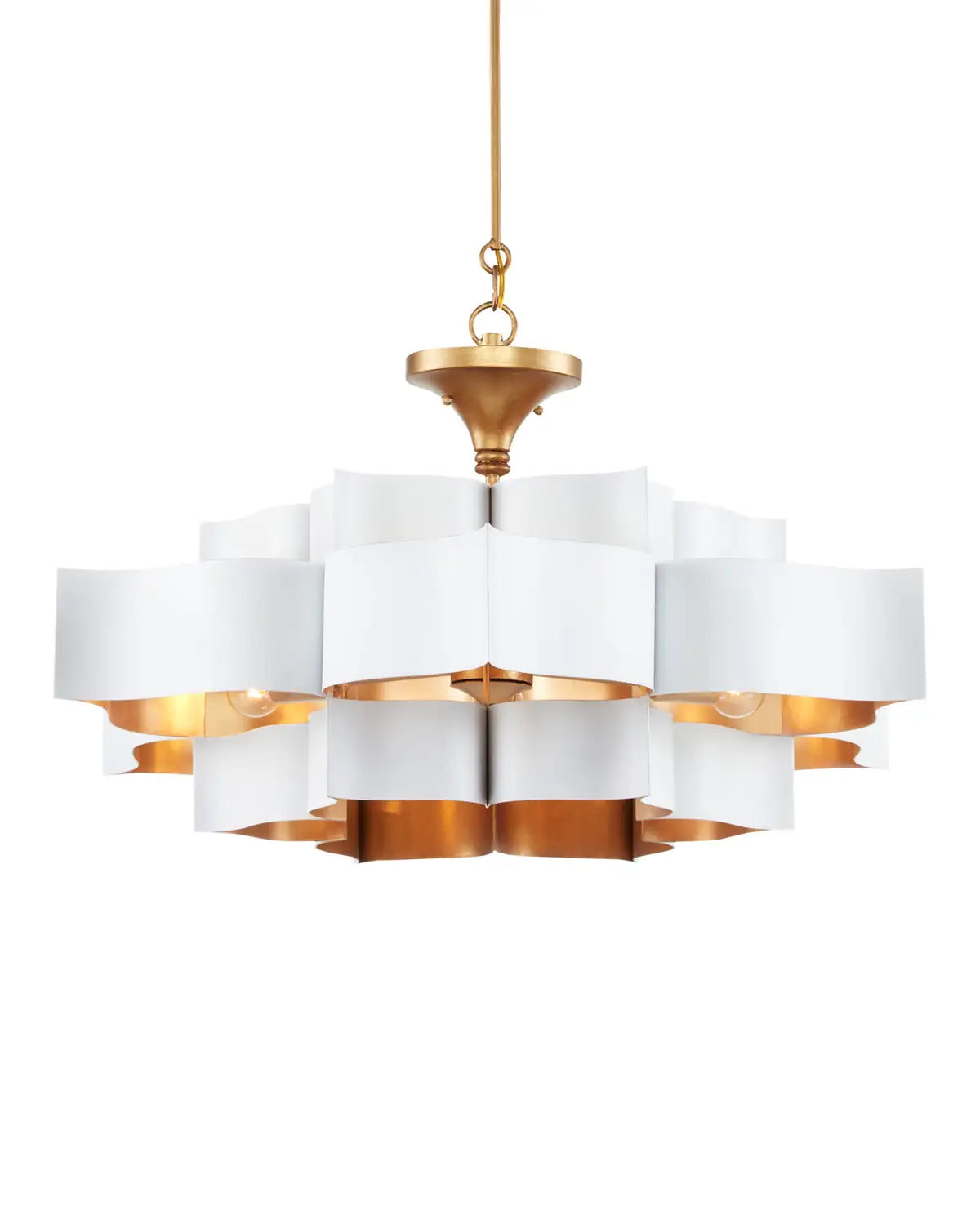 CURREY & COMPANY, GRAND LOTUS CHANDELIER, CHANDELIER LIGHT