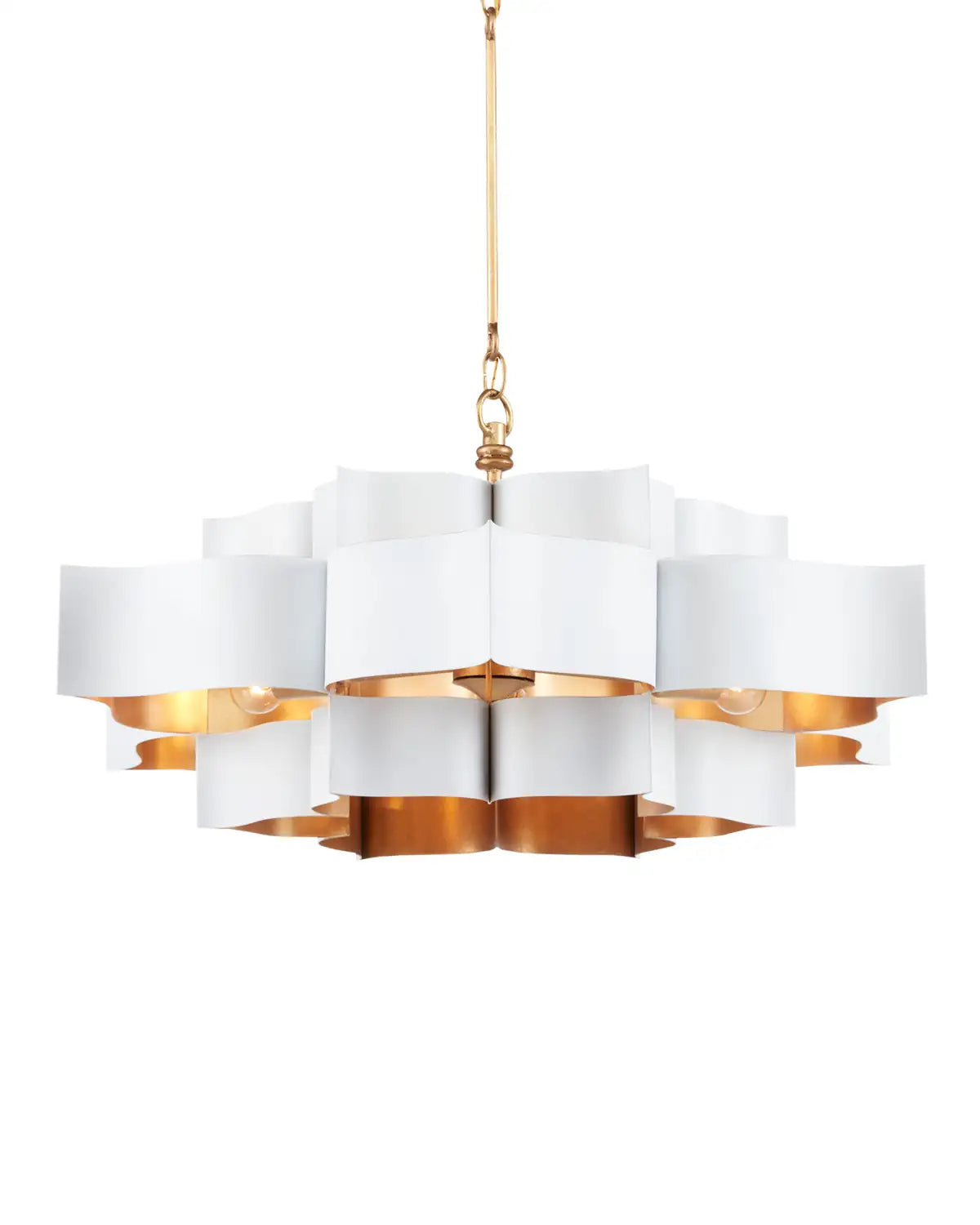 CURREY & COMPANY, GRAND LOTUS CHANDELIER, CHANDELIER LIGHT