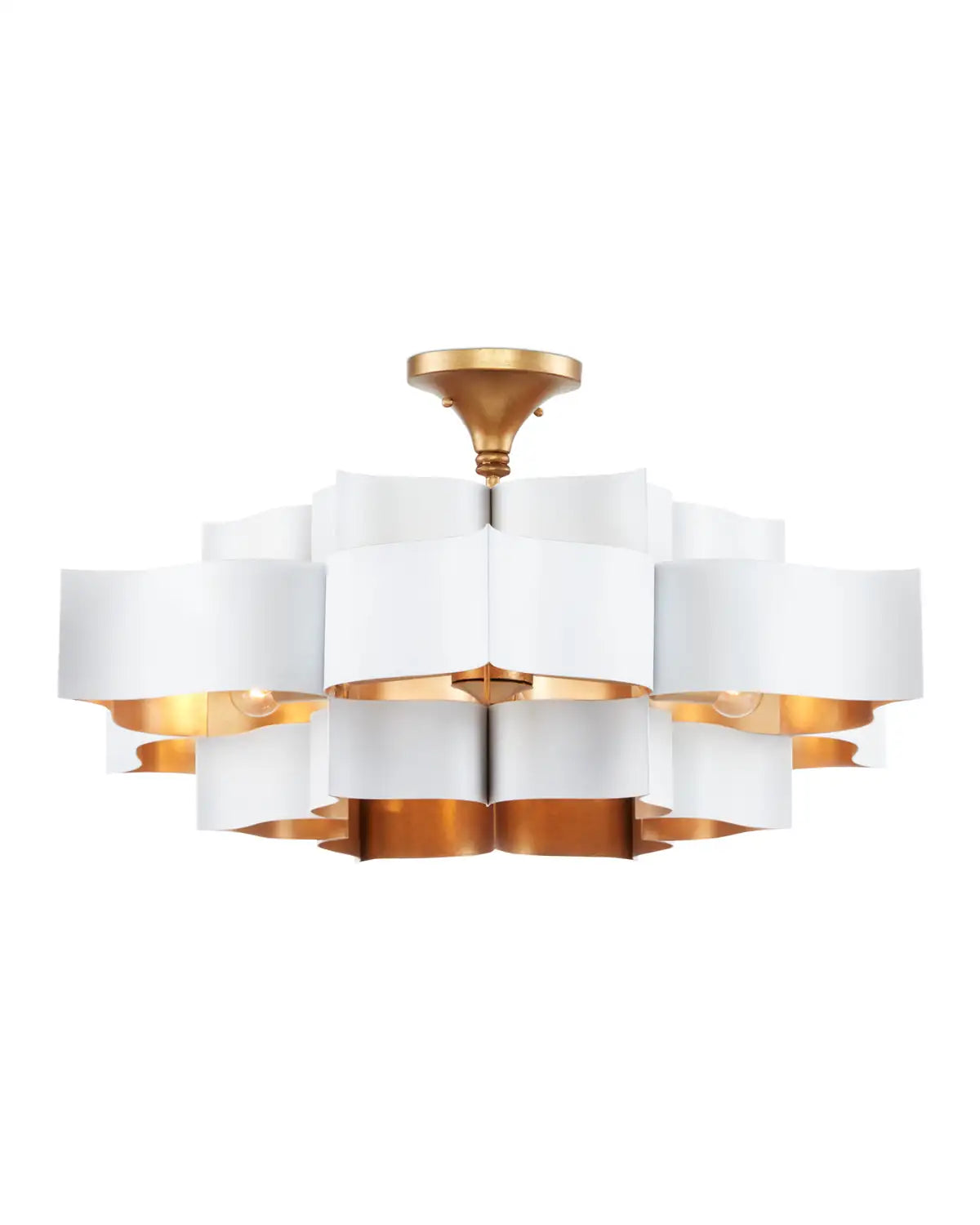 CURREY & COMPANY, GRAND LOTUS CHANDELIER, CHANDELIER LIGHT