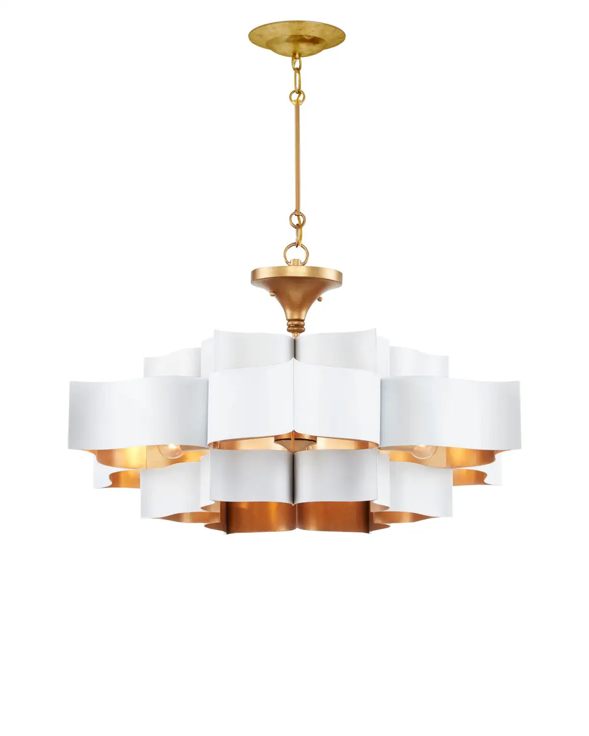 CURREY & COMPANY, GRAND LOTUS CHANDELIER, CHANDELIER LIGHT
