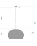 CURREY & COMPANY, PIERO CHANDELIER, CHANDELIER LIGHT