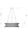 CURREY & COMPANY, SEYCHELLES CHANDELIER, CHANDELIER LIGHT
