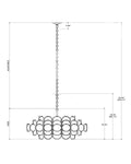 CURREY & COMPANY, GALAHAD CHANDELIER, CHANDELIER LIGHT
