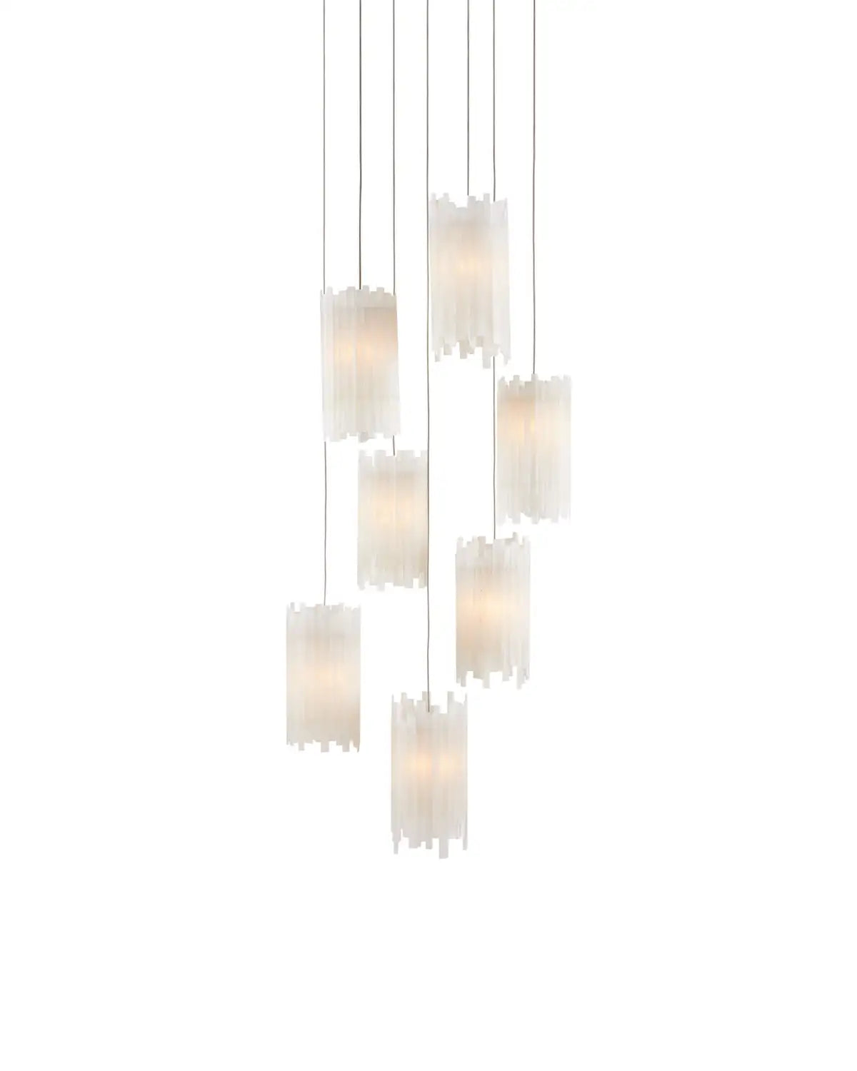 CURREY & COMPANY, ESCENIA MULTI-DROP PENDANT, PENDANT LIGHT