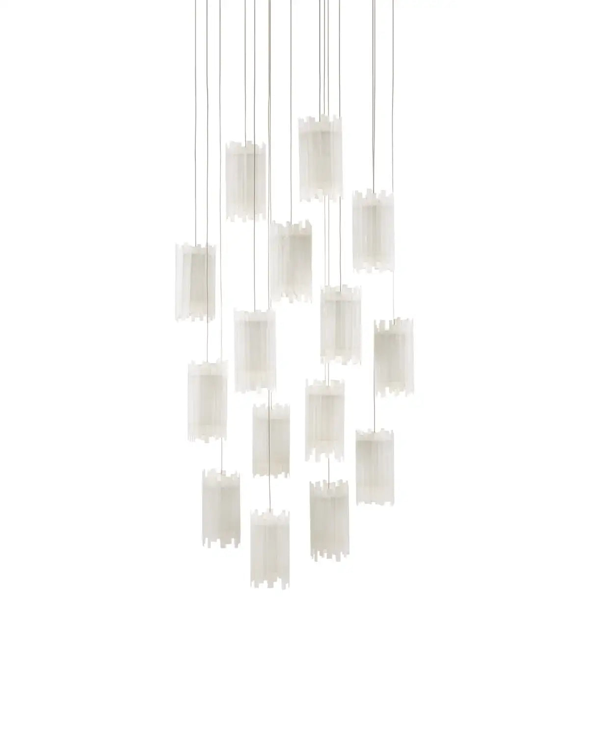 CURREY & COMPANY, ESCENIA MULTI-DROP PENDANT, PENDANT LIGHT