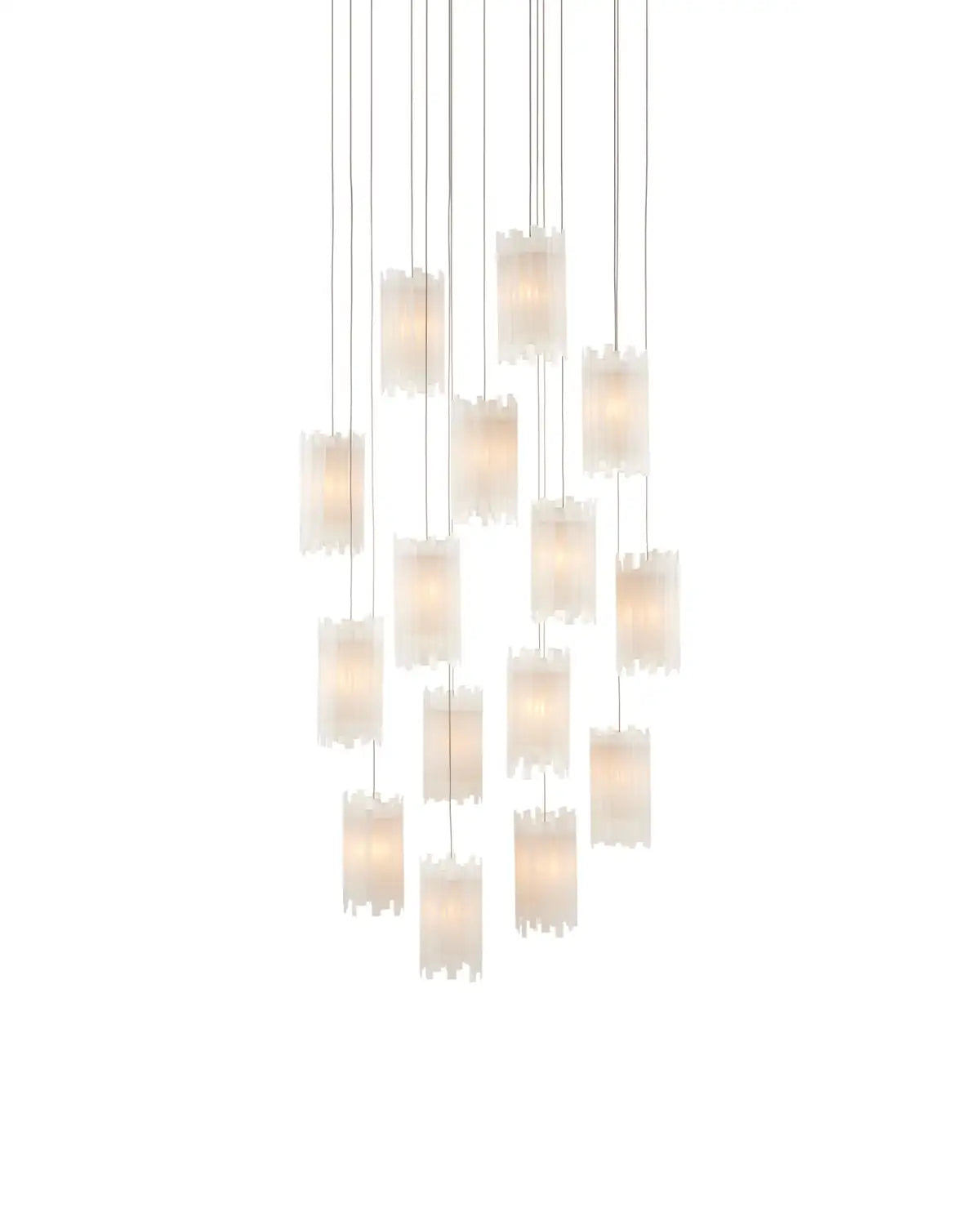 CURREY & COMPANY, ESCENIA MULTI-DROP PENDANT, PENDANT LIGHT