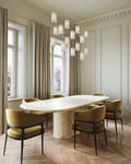 CURREY & COMPANY, ESCENIA LINEAR MULTI-DROP PENDANT, PENDANT LIGHT