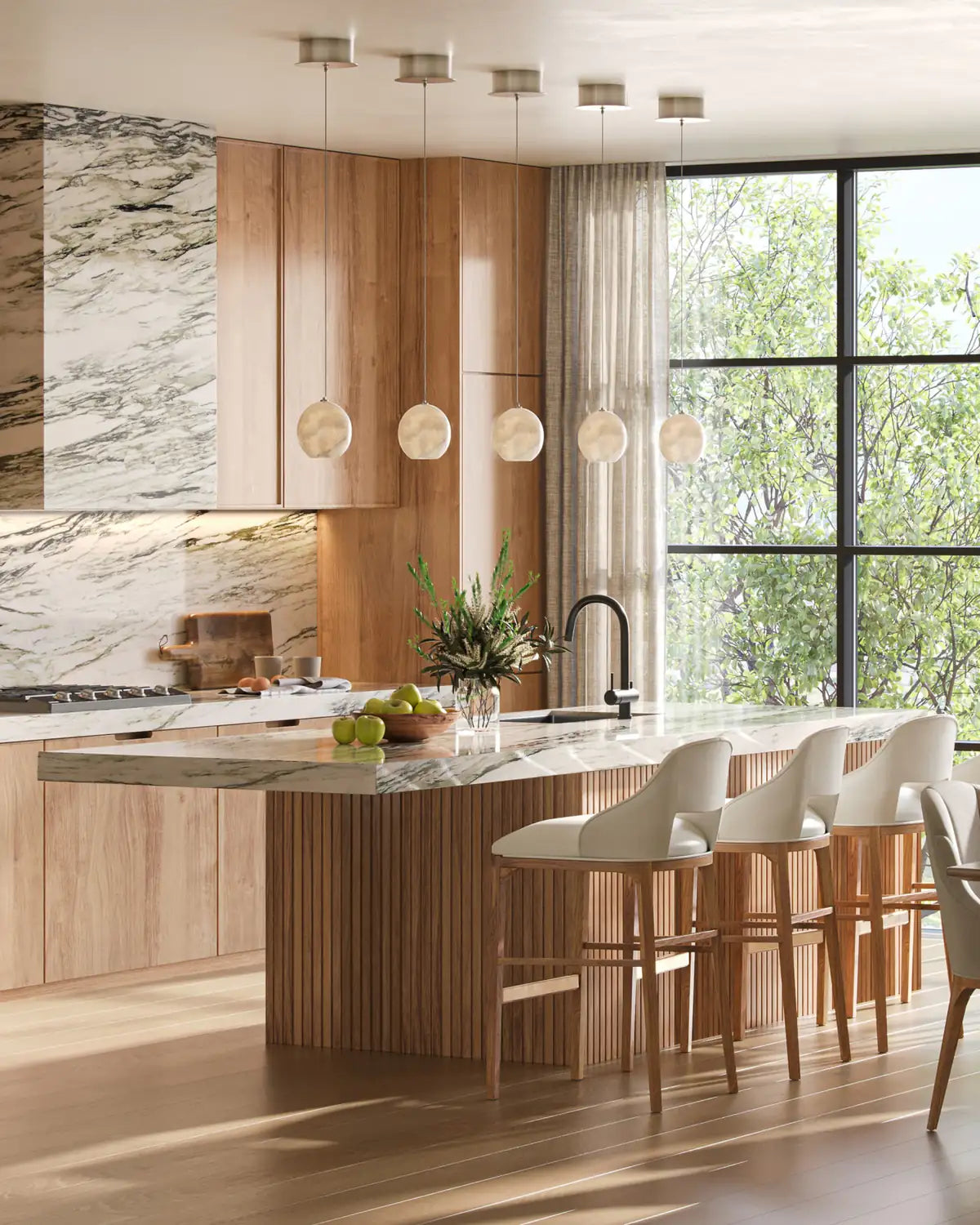 CURREY & COMPANY, DAZE MULTI-DROP PENDANT, PENDANT LIGHT