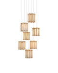CURREY & COMPANY, DAZE MULTI-DROP PENDANT, PENDANT LIGHT