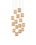 CURREY & COMPANY, DAZE MULTI-DROP PENDANT, PENDANT LIGHT