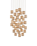 CURREY & COMPANY, DAZE MULTI-DROP PENDANT, PENDANT LIGHT