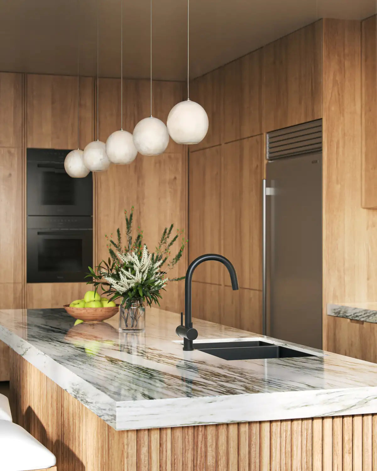 CURREY & COMPANY, LAZIO MULTI-DROP PENDANT, PENDANT LIGHT