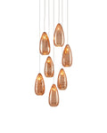 CURREY & COMPANY, RAME MULTI-DROP PENDANT, PENDANT LIGHT