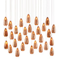 CURREY & COMPANY, RAME LINEAR MULTI-DROP PENDANT, PENDANT LIGHT