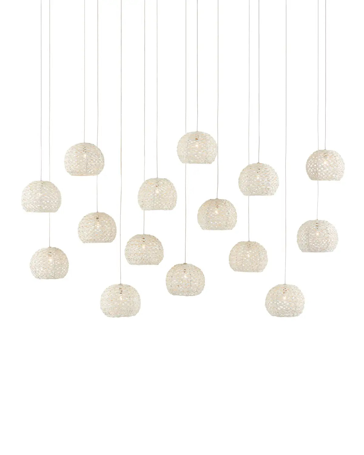 CURREY & COMPANY, PIERO LINEAR MULTI-DROP PENDANT, PENDANT LIGHT