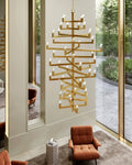 CURREY & COMPANY, ANDRE GRANDE CHANDELIER, CHANDELIER LIGHT