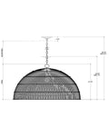 CURREY & COMPANY, SENJYO BLUE PENDANT, PENDANT LIGHT