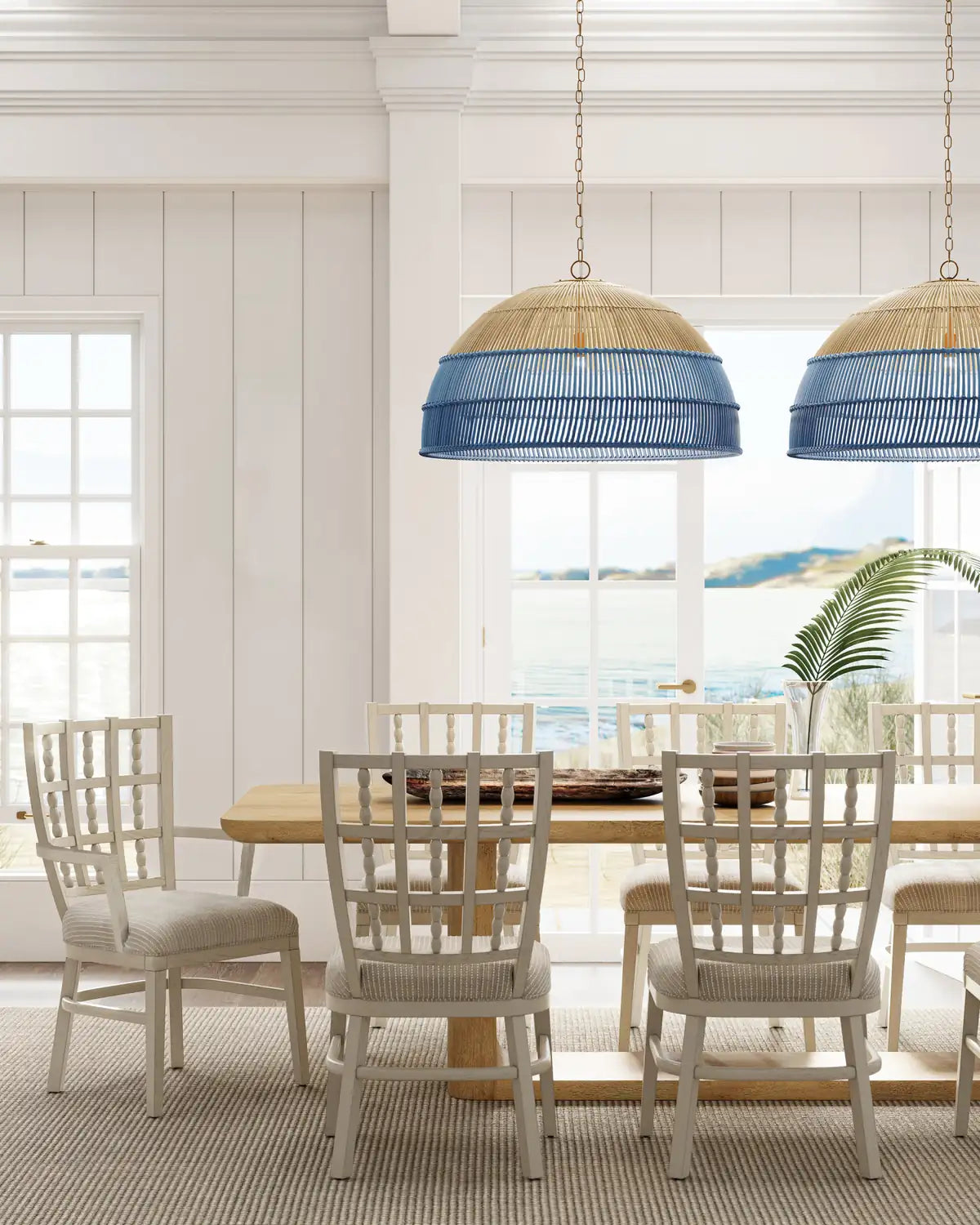 CURREY & COMPANY, SENJYO BLUE PENDANT, PENDANT LIGHT