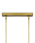 CURREY & COMPANY, TONBRIDGE CHESTNUT LINEAR CHANDELIER, CHANDELIER LIGHT