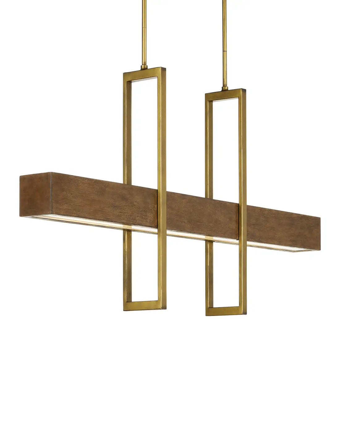 CURREY & COMPANY, TONBRIDGE CHESTNUT LINEAR CHANDELIER, CHANDELIER LIGHT