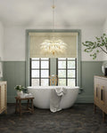 CURREY & COMPANY, CALLIOPE COCO CHANDELIER, CHANDELIER LIGHT