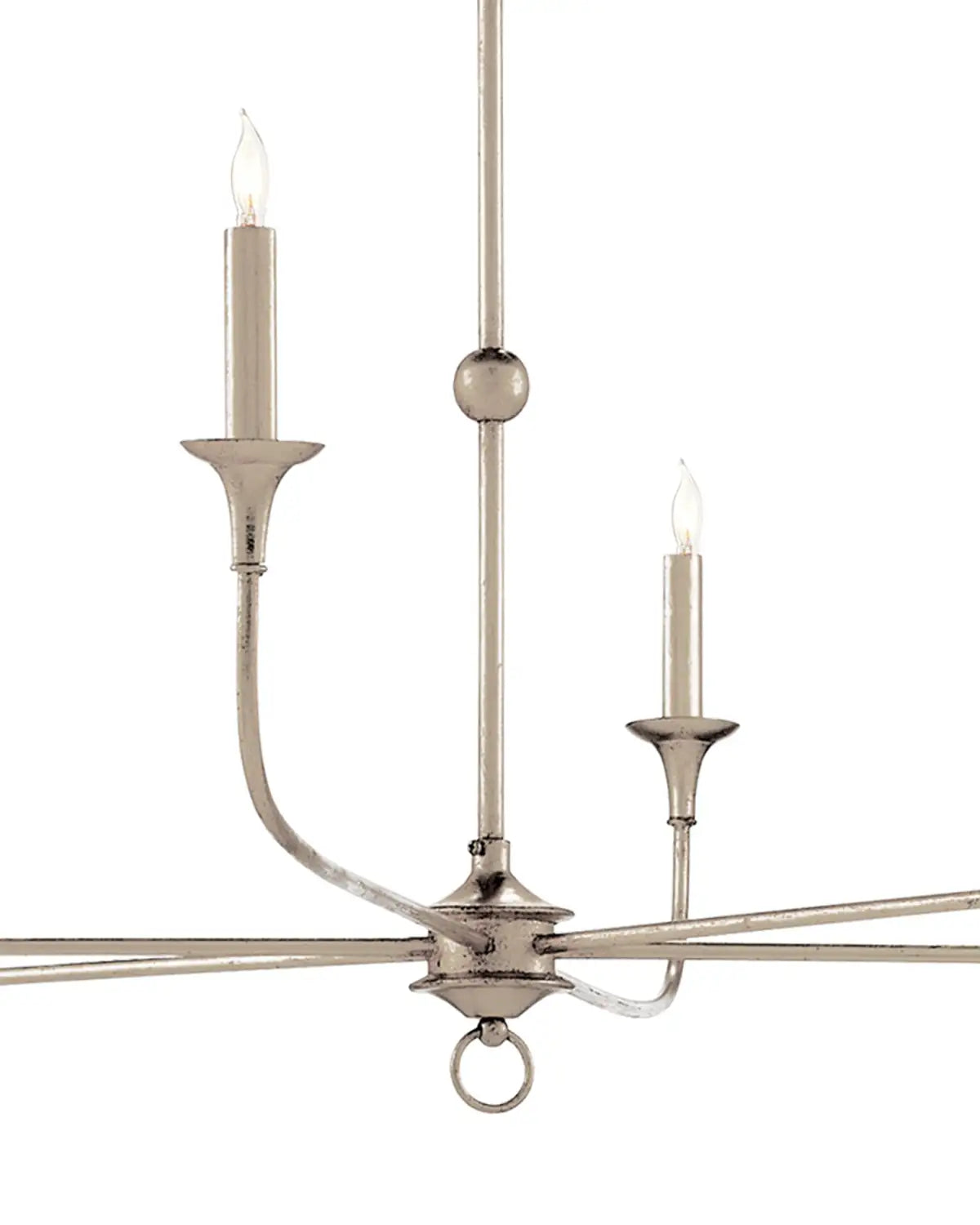 CURREY & COMPANY, NOTTAWAY CHAMPAGNE CHANDELIER, CHANDELIER LIGHT