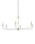 CURREY & COMPANY, NOTTAWAY CHAMPAGNE CHANDELIER, CHANDELIER LIGHT