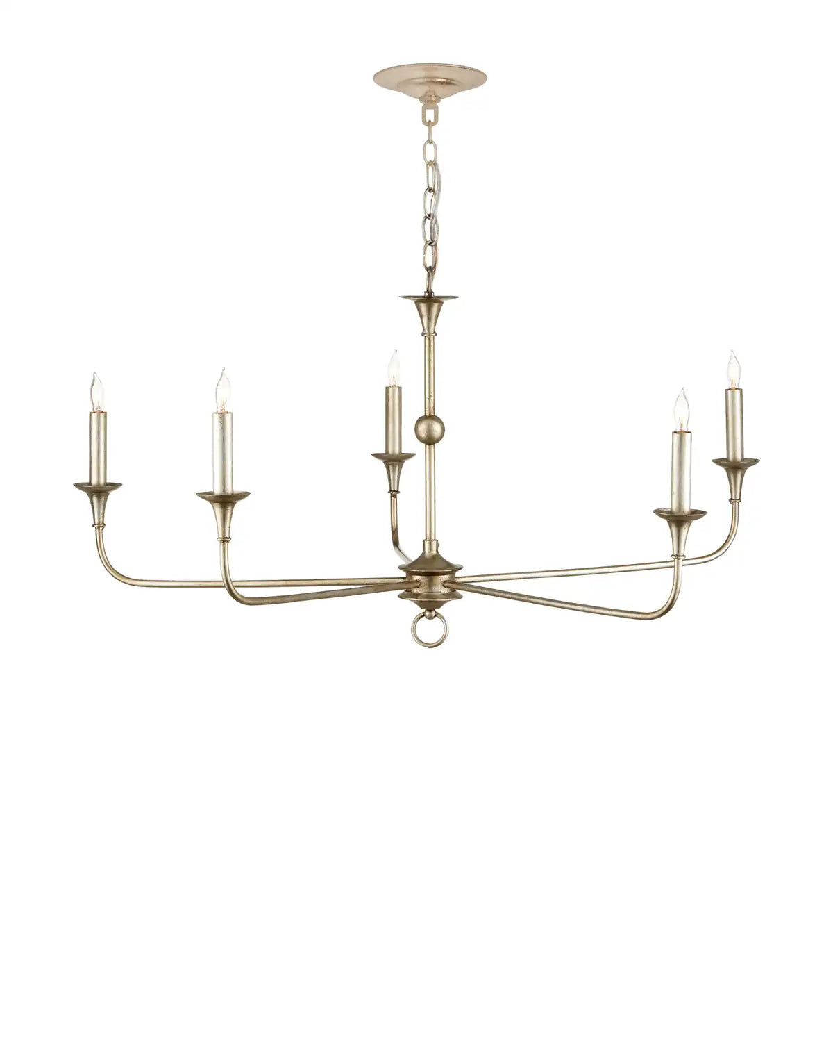 CURREY & COMPANY, NOTTAWAY CHAMPAGNE CHANDELIER, CHANDELIER LIGHT