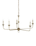 CURREY & COMPANY, NOTTAWAY CHAMPAGNE CHANDELIER, CHANDELIER LIGHT