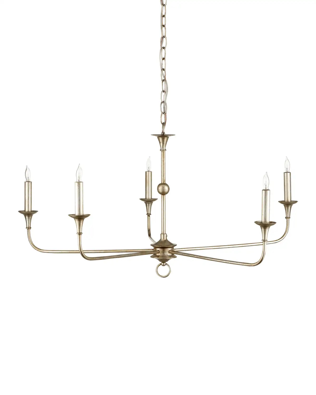 CURREY & COMPANY, NOTTAWAY CHAMPAGNE CHANDELIER, CHANDELIER LIGHT