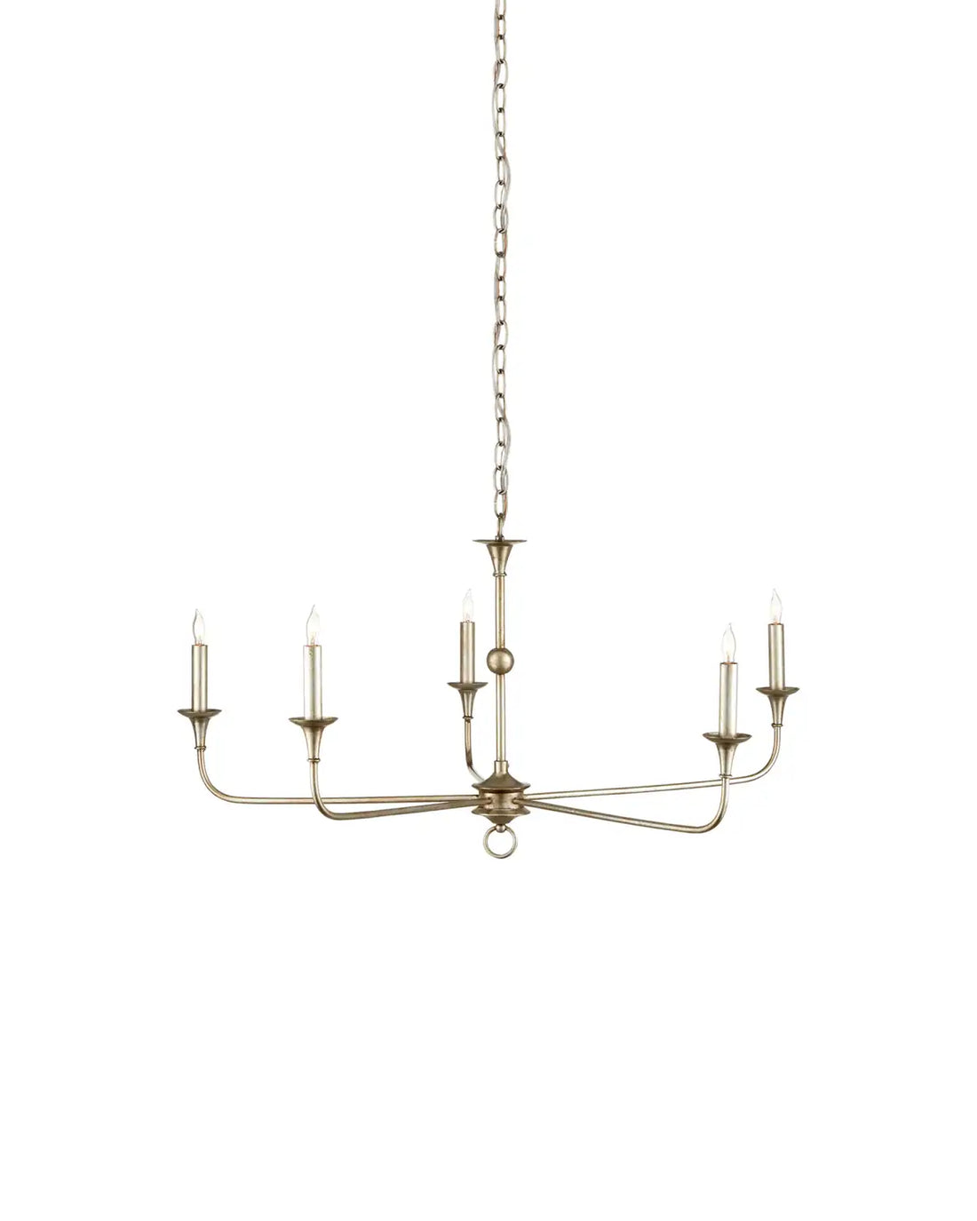 CURREY & COMPANY, NOTTAWAY CHAMPAGNE CHANDELIER, CHANDELIER LIGHT