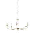 CURREY & COMPANY, NOTTAWAY CHAMPAGNE CHANDELIER, CHANDELIER LIGHT