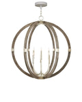 CURREY & COMPANY BASTIAN GRAY ORB CHANDELIER | 9000-0941
