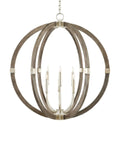 CURREY & COMPANY BASTIAN GRAY ORB CHANDELIER | 9000-0941