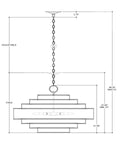 CURREY & COMPANY, MAURA CHANDELIER, CHANDELIER LIGHT