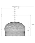 CURREY & COMPANY, PIERO CHANDELIER, CHANDELIER LIGHT