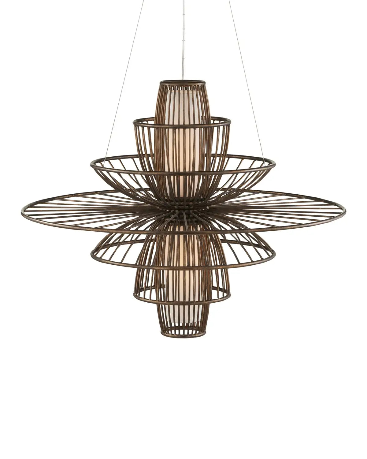 CURREY & COMPANY, BENJIRO CHANDELIER, CHANDELIER LIGHT