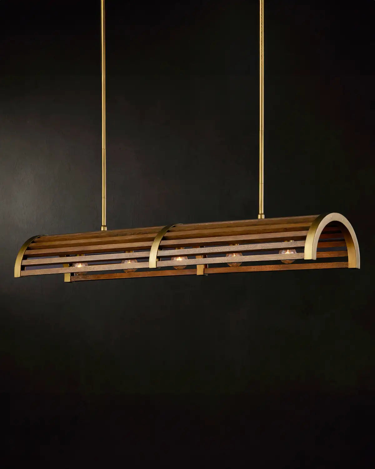 CURREY & COMPANY, WOODBINE CHESTNUT CHANDELIER, CHANDELIER LIGHT