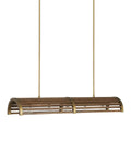 CURREY & COMPANY, WOODBINE CHESTNUT CHANDELIER, CHANDELIER LIGHT
