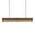 CURREY & COMPANY, WOODBINE CHESTNUT CHANDELIER, CHANDELIER LIGHT