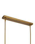 CURREY & COMPANY, WOODBINE CHESTNUT CHANDELIER, CHANDELIER LIGHT