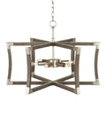 CURREY & COMPANY, BASTIAN GRAY SEMI-FLUSH MOUNT, SEMI FLUSH MOUNT LIGHT