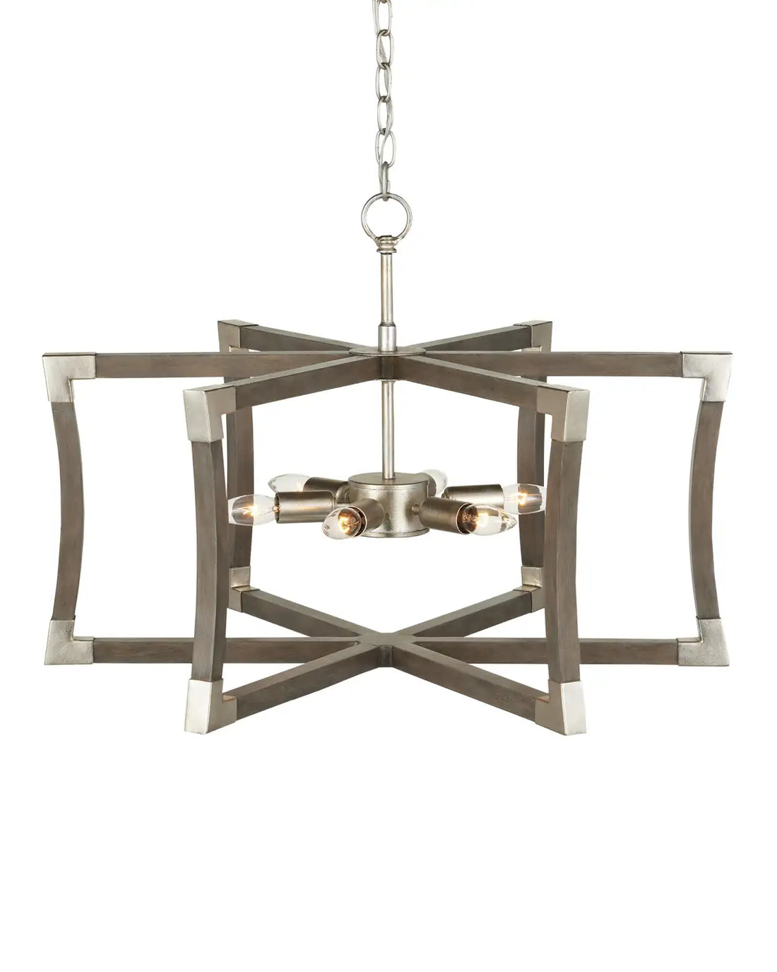 CURREY & COMPANY, BASTIAN GRAY SEMI-FLUSH MOUNT, SEMI FLUSH MOUNT LIGHT
