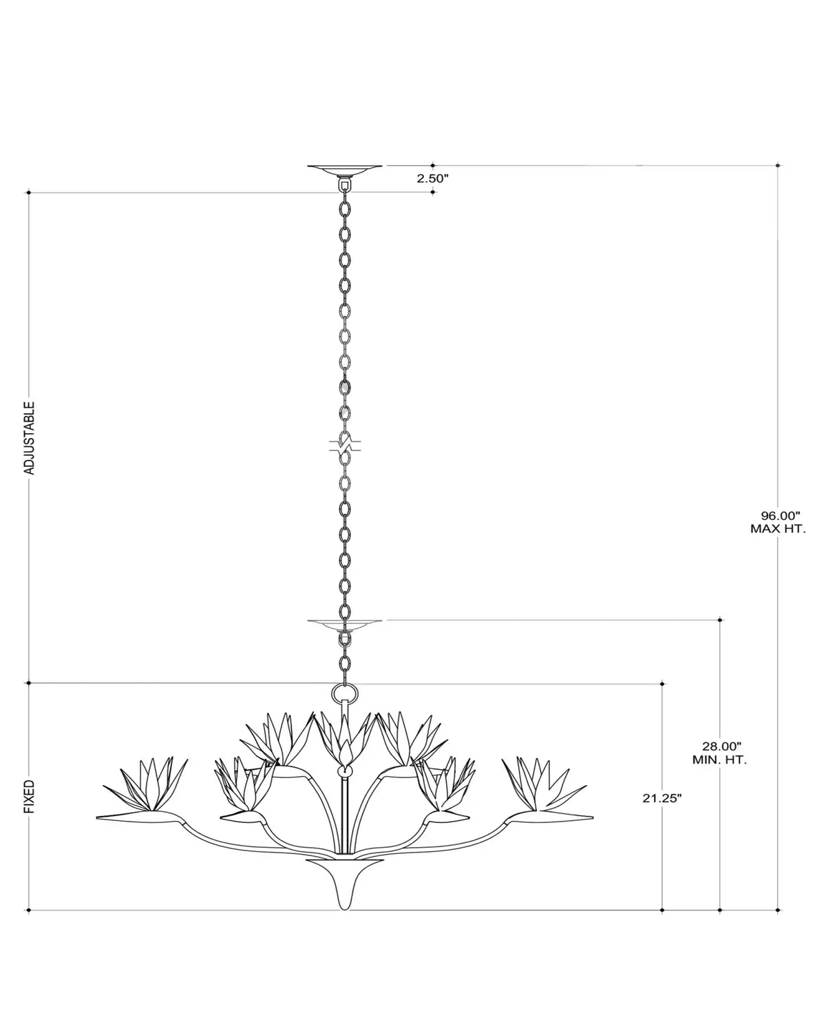 CURREY & COMPANY, PARADISO & CHANDELIER, CHANDELIER LIGHT