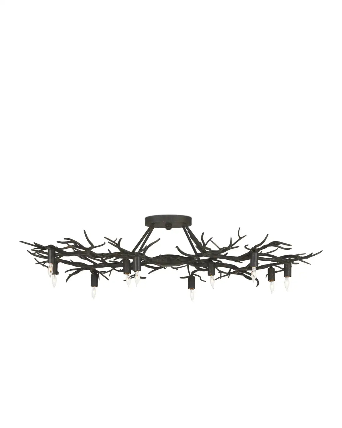 CURREY & COMPANY, RAINFOREST SEMI-FLUSH MOUNT, SEMI FLUSH MOUNT LIGHT